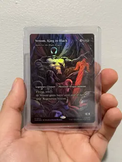 MTG - Venom King In Black #22 - Foil Spiderman M0022 - Image 1