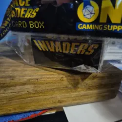 Space Invaders 100+ Card Box Sleeved Deck Storage for Pokemon, MTG, TCG, NEW - Image 2