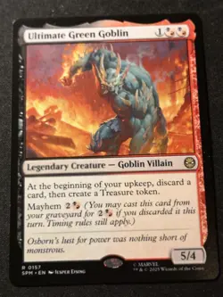 Ultimate Green Goblin - SPM - MTG - EN - NM - 0157 - Image 1