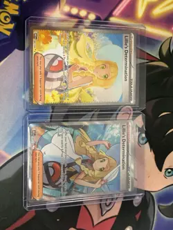 Pokemon Lillie's Determination SIR 184/132 Mega Evolution ENGLISH And UR 169/132 - Image 1
