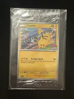 Pokemon Pikachu 2024 World Championships Promo SVP 190 Black Star Promo - Sealed - Image 1