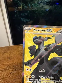 Zekrom ex 158/086 - Pokemon TCG Black Bolt - Full Art Ultra Rare - NM - Image 2