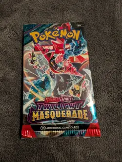 Pokemon TCG Scarlet and Violet Twilight Masquerade Booster Pack New Sealed - Image 1