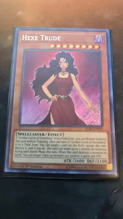 Yugioh Hexe Trude BLRR-EN009 Secret Rare 1st Ed NM - Image 1