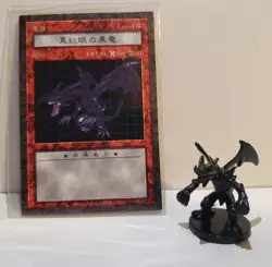 Yugioh Dungeon Dice Monsters DDM Red Eyes Black Dragon JP Card Figure Combo Lot - Image 1