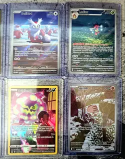 Lot of 10 Pokemon IR Cards - Kingambit, Spiritomb, Delibird, Poltchageist, NM/M - Image 3