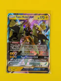 Tapu Koko GX - SM33 - Promo Sun & Moon Promos - Pokemon Card - NM - Image 3