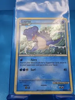 Lapras HGSS14 NM Holo HeartGold SoulSilver Promo Rare Pokemon TCG Card - Image 1