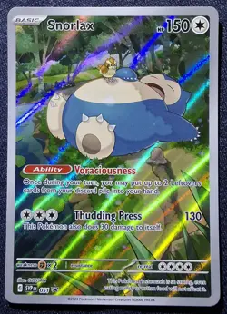 (2) Snorlax 051 Black Star Promo Cards Pokemon S&V 151 Set - Image 2