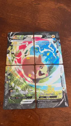 Morpeko V-Union [Set of 4] SWSH218 SWSH: Sword & Shield Promo Cards Holo - Image 1
