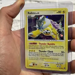 Pokemon Raikou - 16/132 Secret Wonders Holo Rare - LP - POKEMON TCG - 2007 Card - Image 2