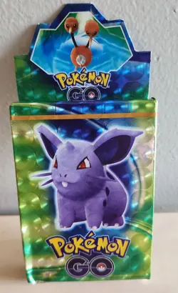 Pokemon Go Trading Card Game Nidoran Contains 25 Cards - Image 1