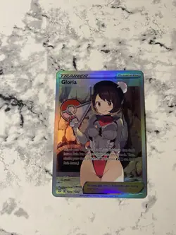 Gloria Full Art Pokemon Cute Anime Waifu ACG DIY Trainer Art Alternate card - Image 1