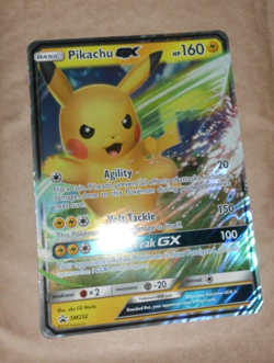 Pikachu GX SM232 JUMBO OVERSIZED Holo Mint Pokemon Card - Image 1