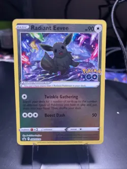 Radiant Eevee SWSH230 SWSH: Sword & Shield Promo Cards Holo - Image 3