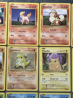 Pokemon Cards Lot Charmander Rare Arcanine Dugtrio Starmie, Pikachu Charmeleon + - Image 3