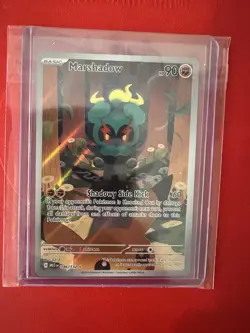 MARSHADOW ILLUSTRATION RARE POKEMON CARD 146/132 MEGA EVOLUTION NEAR MINT CLEAN - Image 2