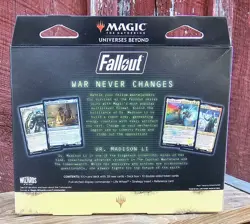 MTG Fallout Science Commander Deck Un-open Sealed Box 100 Card Deck - Image 2