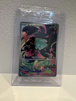Pokemon Card Bulbasaur 133/132 - Mega Evolution Stamped Promo Sealed - Image 1