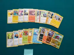 Pokemon Sword & Shield Bulk Lot Of 1100 NM cards C/U/R/HOLO *List in Description - Image 4