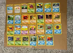 1999 Vintage Pokemon Lot 1st Edition Basic Fossil 27 Cards NM-LP - Image 1