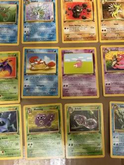 1999 Vintage Pokemon Lot 1st Edition Basic Fossil 27 Cards NM-LP - Image 3