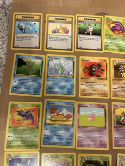 1999 Vintage Pokemon Lot 1st Edition Basic Fossil 27 Cards NM-LP - Image 4