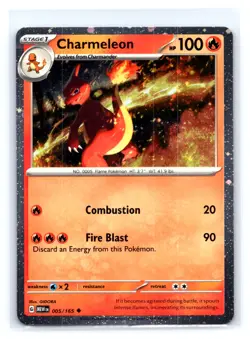 Pokemon Miscellaneous Cards & Products #005/165 Charmeleon Promo tcg - Image 1