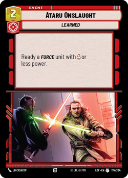 Star Wars: Unlimited - Legends of the Force (LOF) - PICK YOUR CARD - UNCOMMON NM - Image 5