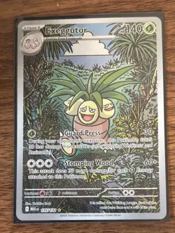 POKEMON TCG Mega Evolutions EXEGGUTOR IR Illustration Rare Card 135/132 - Image 4