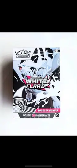 Pokemon Trading Card Games Scarlet Violet White Flare Booster Bundle - Image 1