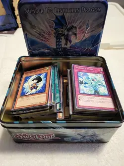 Yu Gi OH Card Tin And Cards - Image 1