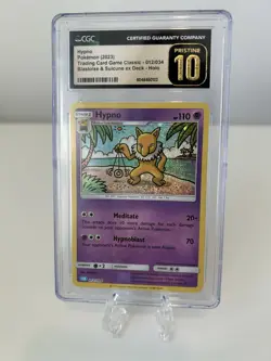 2023 Hypno - Blastoise & Suicune ex Deck - Holo Pokemon Card CGC Pristine 10 - Image 2