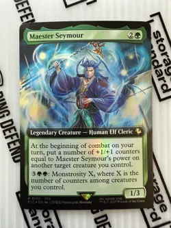 MTG - Maester Seymour (Extended Art) Commander: Final Fantasy Foil - Image 1