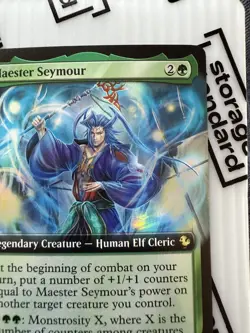 MTG - Maester Seymour (Extended Art) Commander: Final Fantasy Foil - Image 3