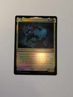 Eddie Brock Venom, Lethal Protector - Foil M MTG Marvel's Spider-Man M/NM - Image 1