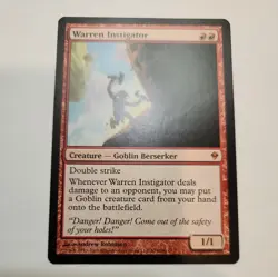 Warren Instigator Zendikar Regular NM! - Image 1