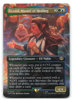 Elrond, Master of Healing (Foil) #447 The Lord of the Rings: Tales of - Image 1