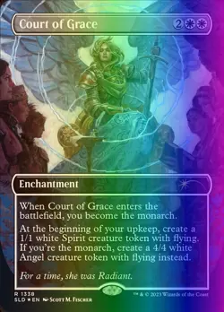 MTG Court of Grace (1338/2290) Secret Lair Drop Series LP FOIL - Image 1