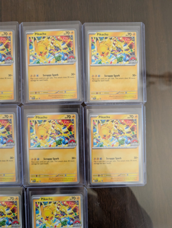 10x LOT 2025 Pokemon World Championship Black Star Promo Pikachu SVP 225 NM MINT - Image 3