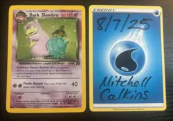 Pokemon TCG Dark Slowbro Team Rocket 12/82 Unlimited Holo WOTC - Rare - LP - Image 2