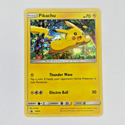 Pokemon Pikachu (General Mills Promo) SM04 Black Star HOLO RARE (NEAR MINT) - Image 1