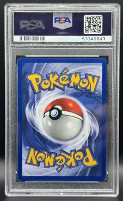 Pokemon TCG PSA 6 Dark Typhlosion Holo Neo Destiny 10/105 *SWIRL ON MOUTH* - Image 2