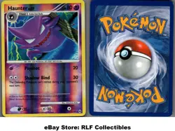 2009 Pokemon, Platinum Arceus, #42/99 Haunter Lv. 37, Reverse Holo Uncommon - Image 1