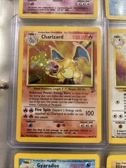 Pokemon WOTC 100% Complete Set Base Set 2 All Holos 130/130 W/ Charizard - Image 2