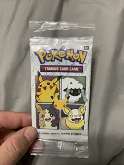 1x SEALED Pokemon 25th Anniversary General Mills Cereal Promo Pack HOLO PIKACHU - Image 1