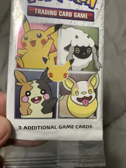 1x SEALED Pokemon 25th Anniversary General Mills Cereal Promo Pack HOLO PIKACHU - Image 2