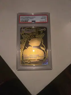 Pokemon Pikachu VMAX #TG29 Lost Origin PSA 10 Gen MT Gold and Black - Image 1