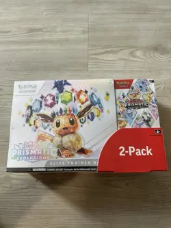 Pokemon TCG: Prismatic Evolutions Costco 2-Pack (ETB + Booster) Sealed - Image 1