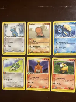 Pokemon Mid Era E-Reader Lot EX DRAGON, Sandstorm LP - Image 2
